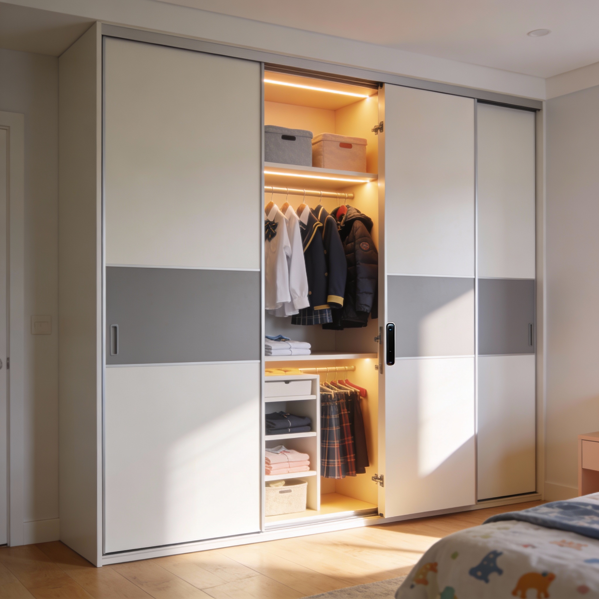 Kids wardrobe design